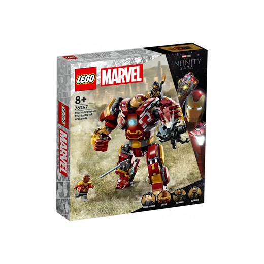 Klocki LEGO Super Heroes 76247 Hulkbuster: bitwa o Wakandę - 385 elementów, wiek 8 + ze sklepu 5.10.15 w kategorii Zabawki - zdjęcie 170107801