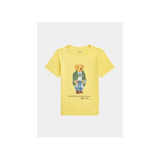 Polo Ralph Lauren T-Shirt 322853828031 Żółty Regular Fit ze sklepu MODIVO w kategorii T-shirty chłopięce - zdjęcie 170108833