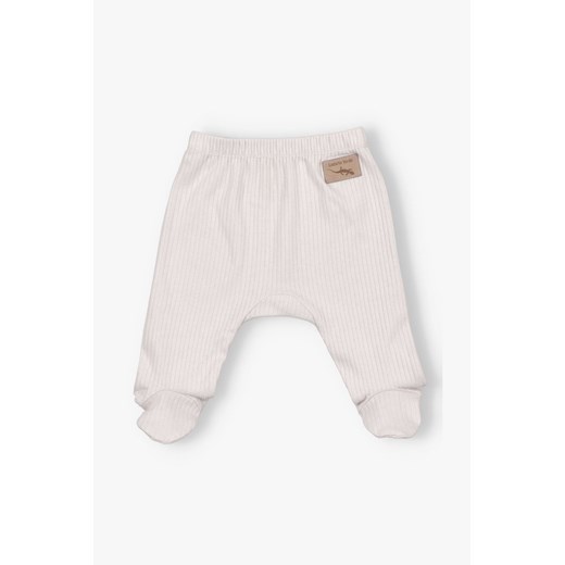 Półśpiochy niemowlęce z dzianiny prążkowej ze sklepu 5.10.15 w kategorii Spodnie i półśpiochy - zdjęcie 170111441