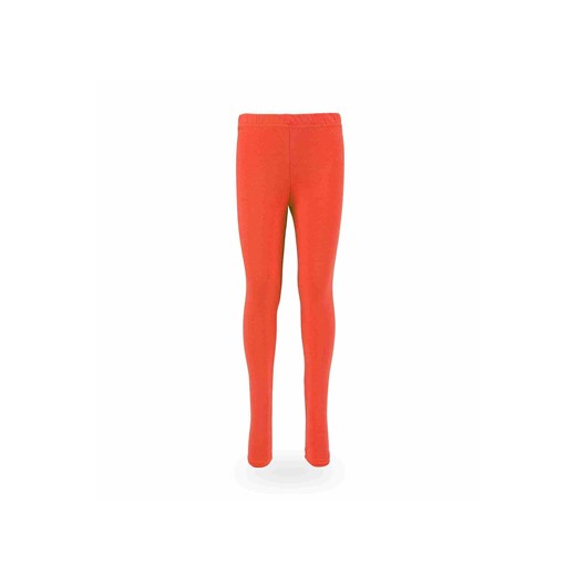 Dziewczęce legginsy basic pomarańczowe ze sklepu 5.10.15 w kategorii Spodnie dziewczęce - zdjęcie 170111520