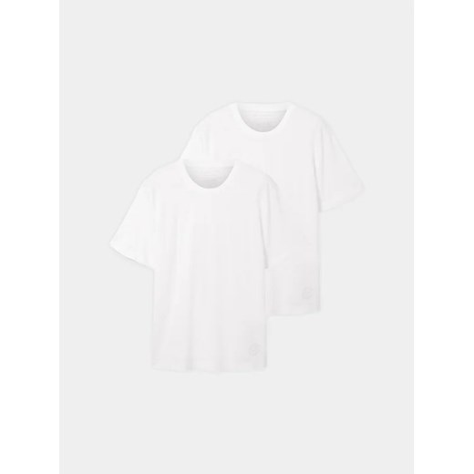 Tom Tailor Komplet 2 t-shirtów 1037741 Biały Regular Fit Tom Tailor XL MODIVO