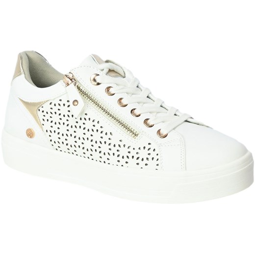Sneakersy Xti 142229 Blanco White Białe ze sklepu EuroButy.com.pl w kategorii Trampki damskie - zdjęcie 170116483