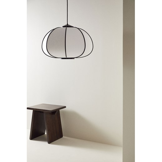 H & M - Bambusowa lampa wisząca - Czarny ze sklepu H&M w kategorii Lampy wiszące - zdjęcie 170117463