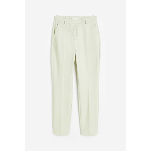 H & M - Spodnie cygaretki - Zielony ze sklepu H&M w kategorii Spodnie damskie - zdjęcie 170117473