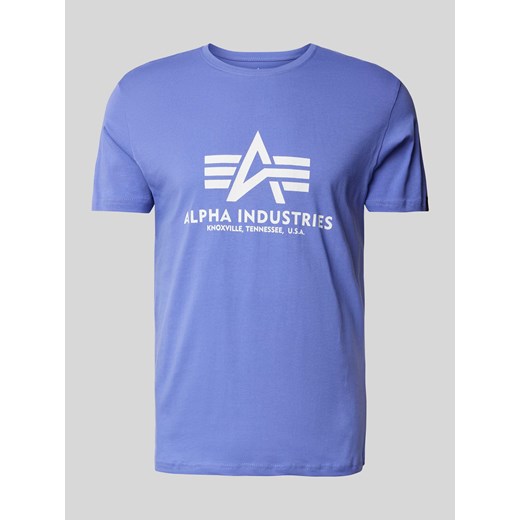 T-shirt z nadrukiem z logo ze sklepu Peek&Cloppenburg  w kategorii T-shirty męskie - zdjęcie 170117630