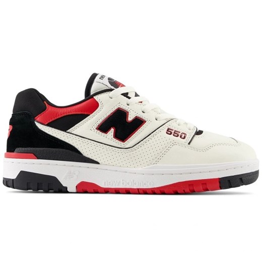 Buty New Balance sportowe BB550STR białe ze sklepu ButyModne.pl w kategorii Buty sportowe męskie - zdjęcie 170117910