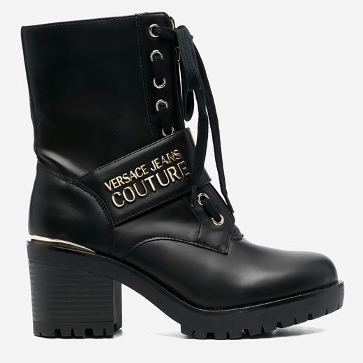 Botki damskie na słupku sznurowane Versace jeans VJC73VA3S9871570899 38 Czarne Versace Jeans 36 okazyjna cena Rozetka.pl