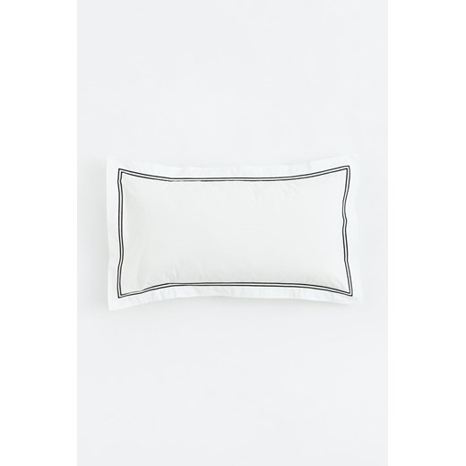 H & M - Bawełniana poszewka na poduszkę - Czarny ze sklepu H&M w kategorii Poszewki na poduszki - zdjęcie 170122951