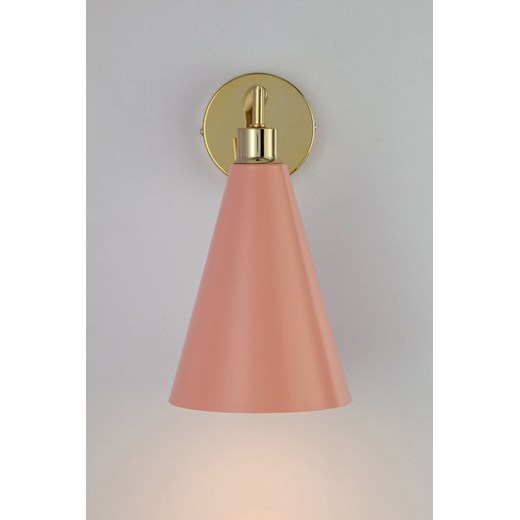 H & M - Podłużny Kinkiet Z Metalowym Kloszem - Różowy ze sklepu H&M w kategorii Lampy ścienne - zdjęcie 170123062