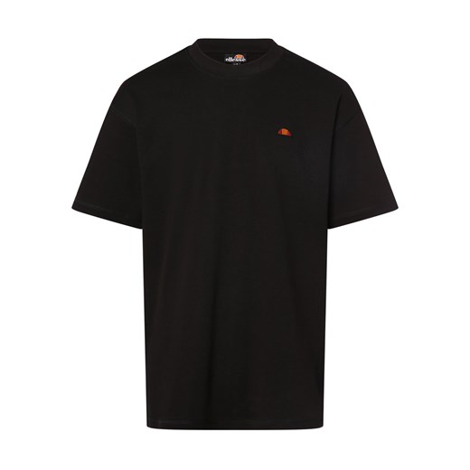 ellesse Koszulka męska - Balatro Mężczyźni Bawełna czarny jednolity ze sklepu vangraaf w kategorii T-shirty męskie - zdjęcie 170125591