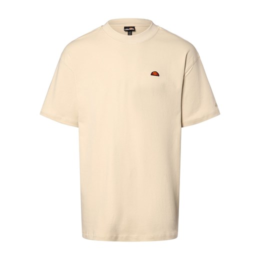 ellesse Koszulka męska - Balatro Mężczyźni Bawełna beżowy jednolity ze sklepu vangraaf w kategorii T-shirty męskie - zdjęcie 170125592