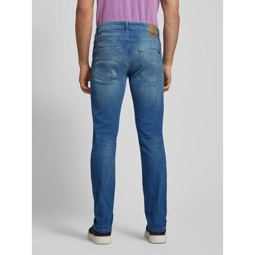 Jeansy o kroju slim fit z efektem znoszenia model ‘BATES’ Cars Jeans 38/34 Peek&Cloppenburg 