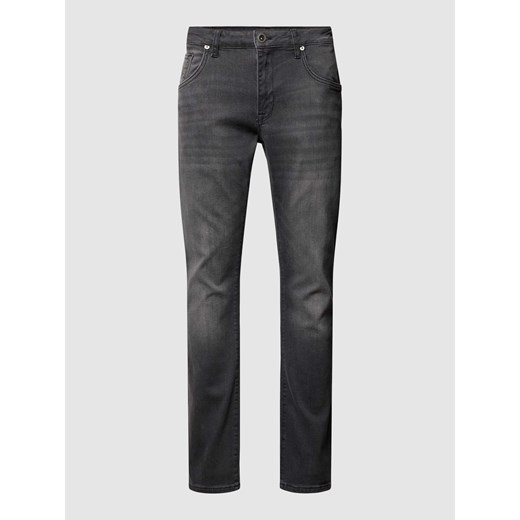 Jeansy o kroju slim fit z efektem znoszenia model ‘BATES’ Cars Jeans 36/36 Peek&Cloppenburg 