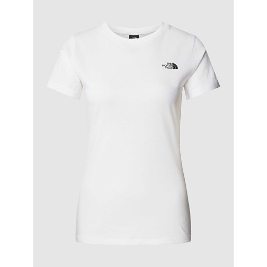 T-shirt z nadrukiem z logo ze sklepu Peek&Cloppenburg  w kategorii Bluzki damskie - zdjęcie 170132281