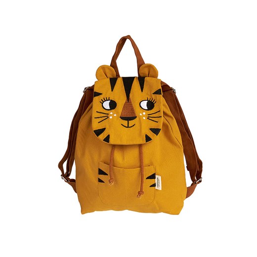 roommate Plecak "Tiger" w kolorze pomarańczowym - 31 x 28 cm ze sklepu Limango Polska w kategorii Plecaki dla dzieci - zdjęcie 170133683