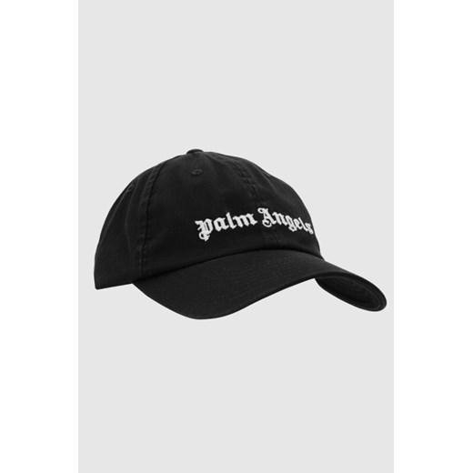 PALM ANGELS Czarna czapka z daszkiem i haftowanym logo ze sklepu outfit.pl w kategorii Czapki z daszkiem męskie - zdjęcie 170134891