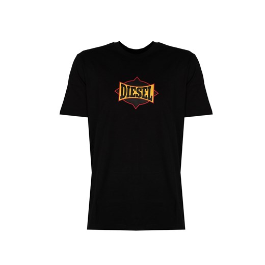 Diesel T-Shirt "T-Just" | A03843-0HAYU-9XX | Mężczyzna | Czarny Diesel XXL ubierzsie.com promocyjna cena