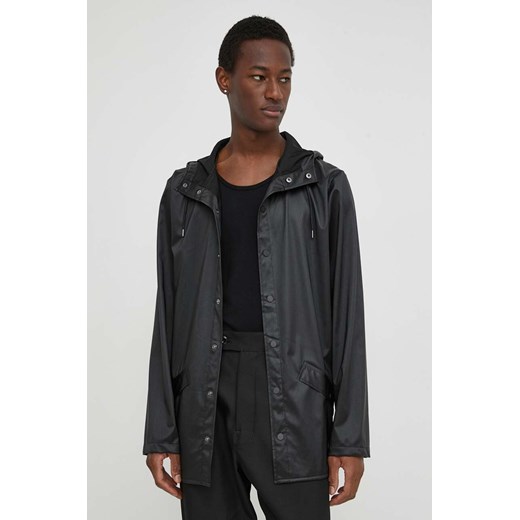 Rains kurtka 12010 Jackets kolor czarny przejściowa ze sklepu ANSWEAR.com w kategorii Kurtki damskie - zdjęcie 170143720