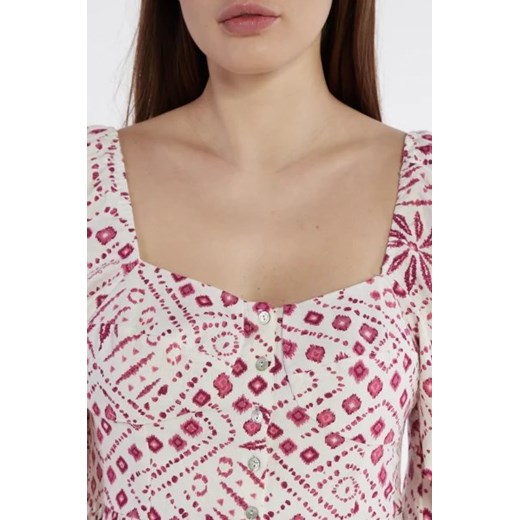 Sukienka Pepe Jeans z wiskozy 