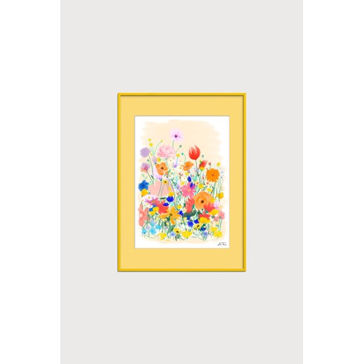 H & M - Anna Thomsen - Field Of Flowers No1 (framed) - Żółty ze sklepu H&M w kategorii Ramki na zdjęcia - zdjęcie 170147961