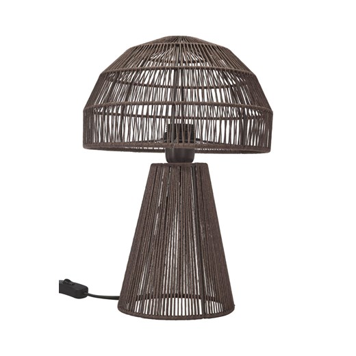 H & M - Lampa Stołowa Porcini 37 Cm - Brązowy ze sklepu H&M w kategorii Lampy stołowe - zdjęcie 170148010