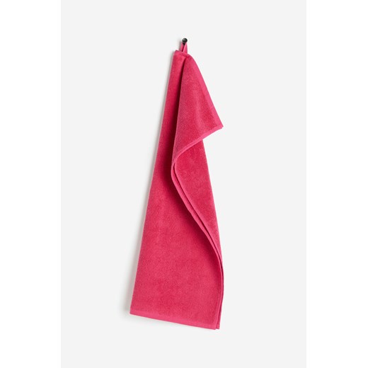 H & M - Ręcznik z bawełnianej frotte - Różowy ze sklepu H&M w kategorii Ręczniki - zdjęcie 170148263