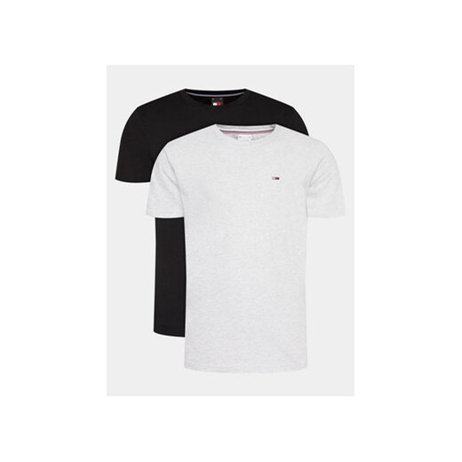 Tommy Jeans Komplet 2 t-shirtów DM0DM15381 Kolorowy Slim Fit ze sklepu MODIVO w kategorii T-shirty męskie - zdjęcie 170149044