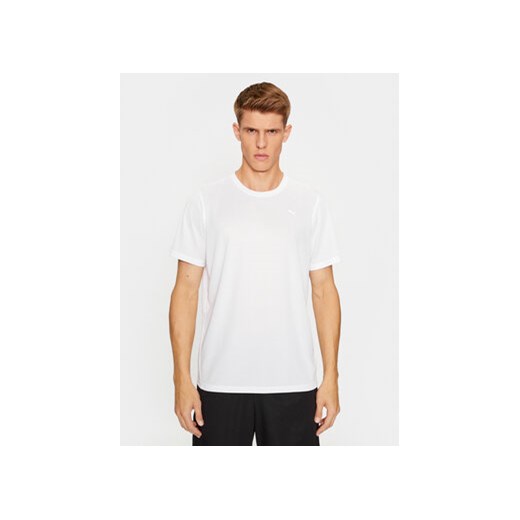 Puma Koszulka techniczna Performance Ss 520314 Biały Regular Fit ze sklepu MODIVO w kategorii T-shirty męskie - zdjęcie 170149141