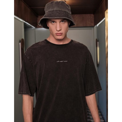 Koszulka ACID T01 Czarny S ze sklepu Diverse w kategorii T-shirty męskie - zdjęcie 170149420