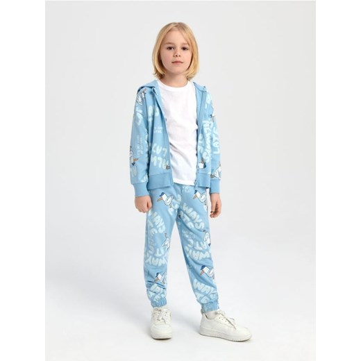 Sinsay - Spodnie dresowe jogger - niebieski ze sklepu Sinsay w kategorii Spodnie chłopięce - zdjęcie 170152832