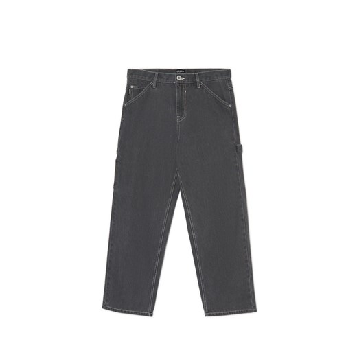 Cropp - Szare jeansy wide leg - szary ze sklepu Cropp w kategorii Jeansy męskie - zdjęcie 170155141
