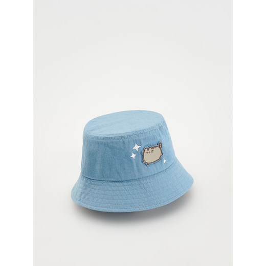 Reserved - Kapelusz bucket hat Pusheen - jasnoniebieski Reserved 9-13 lat Reserved