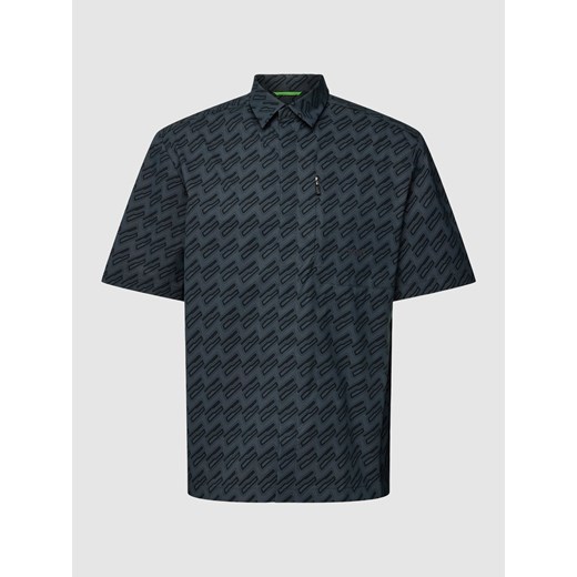 Koszula casualowa o kroju regular fit z nadrukiem na całej powierzchni model ‘Bechno’ ze sklepu Peek&Cloppenburg  w kategorii Koszule męskie - zdjęcie 170169170