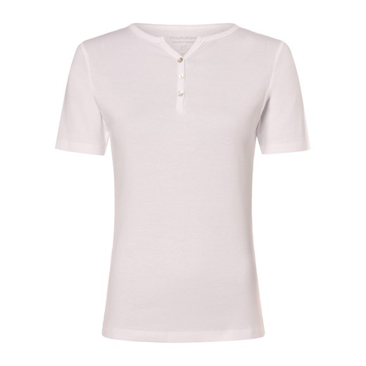 brookshire Koszulka damska Kobiety Bawełna biały jednolity L vangraaf