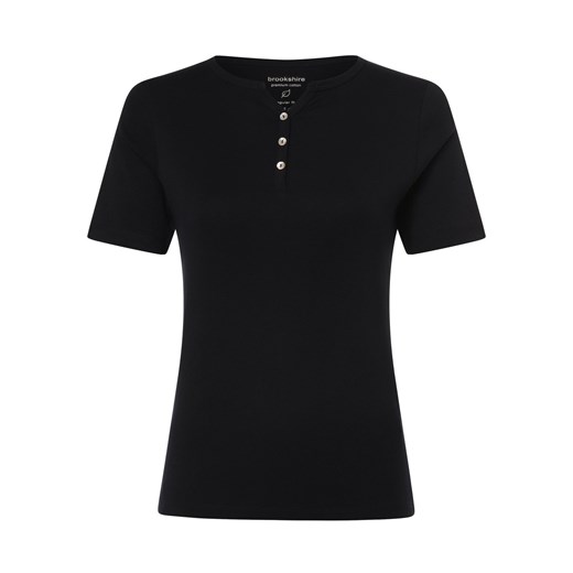 brookshire Koszulka damska Kobiety Bawełna granatowy jednolity ze sklepu vangraaf w kategorii Bluzki damskie - zdjęcie 170170820
