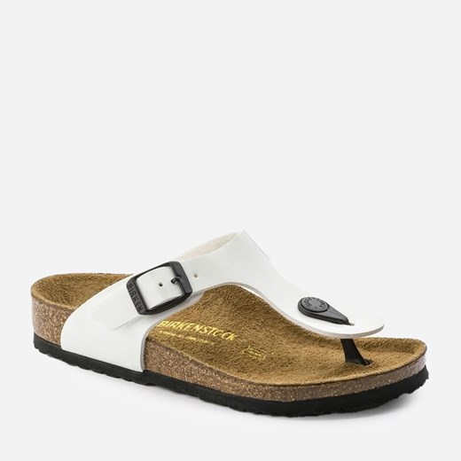 Japonki damskie Birkenstock GIZEH Birko-Flor Narrow 35 Biały/Czarny 35 okazja Rozetka.pl