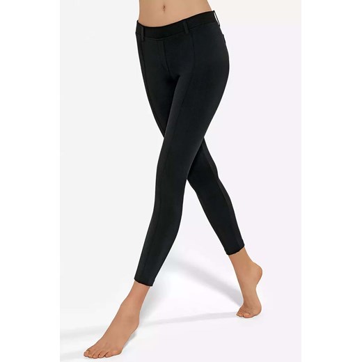 Czarne damskie spodnie slim z wysokim stanem Gatta ze sklepu 5.10.15 w kategorii Spodnie damskie - zdjęcie 170178790