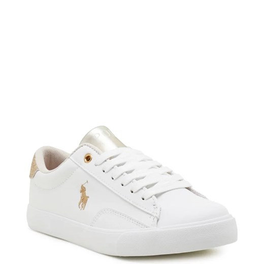 Białe buty sportowe dziecięce Polo Ralph Lauren 