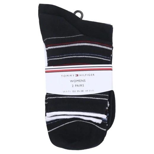 Skarpetki damskie czarne Tommy Hilfiger
