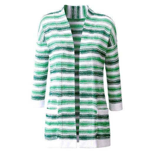 Heine Kardigan w kolorze zielonym ze sklepu Limango Polska w kategorii Swetry damskie - zdjęcie 170185203