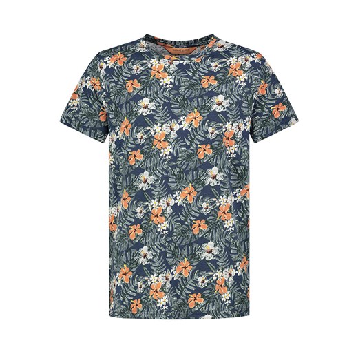 Eight2Nine Koszulka w kolorze niebiesko-pomarańczowym ze sklepu Limango Polska w kategorii T-shirty męskie - zdjęcie 170185533