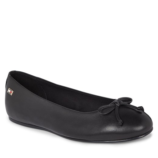 Balerinki Tommy Hilfiger czarne 