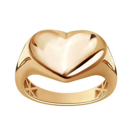 Pierścionek złoty - serce - La Prima ze sklepu YES.pl w kategorii Pierścionki - zdjęcie 170207650
