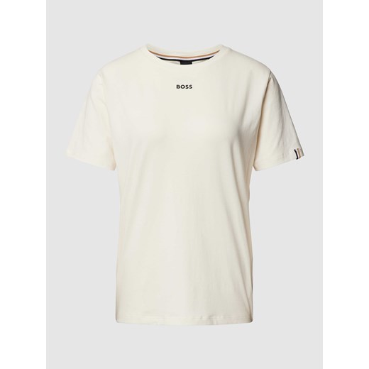 T-shirt z nadrukiem z logo ze sklepu Peek&Cloppenburg  w kategorii Piżamy damskie - zdjęcie 170208663