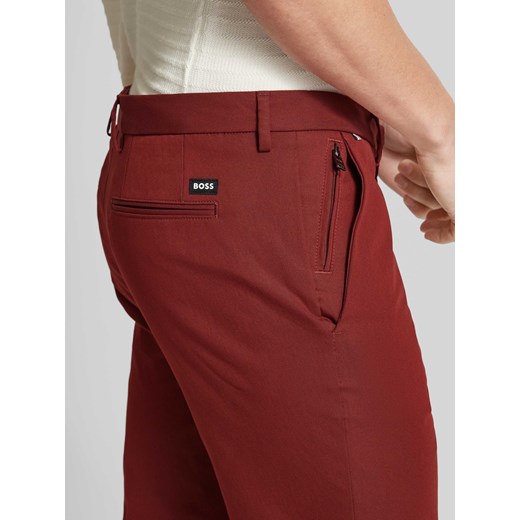 Spodnie do garnituru o kroju slim fit z kieszeniami z tyłu model ‘Kaito’ 54 Peek&Cloppenburg 
