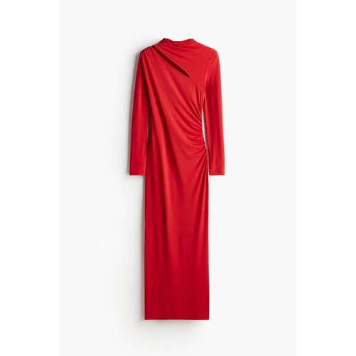 H & M - Sukienka bodycon z wycięciem - Czerwony H & M M H&M