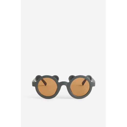 H & M - Okulary przeciwsłoneczne - Zielony H & M One Size H&M