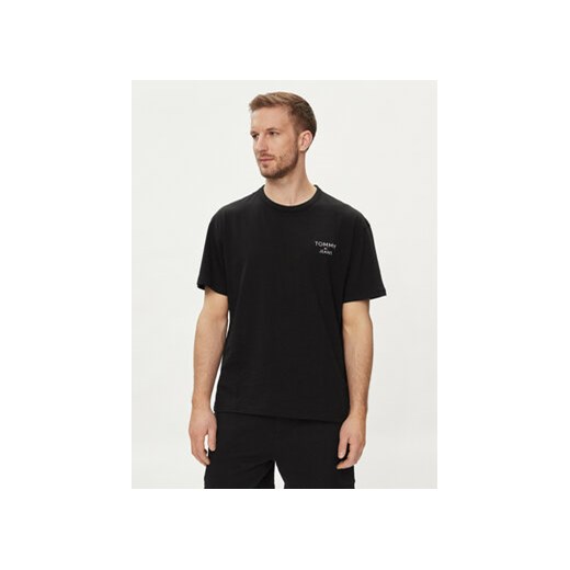 Tommy Jeans T-Shirt DM0DM18872 Czarny Regular Fit ze sklepu MODIVO w kategorii T-shirty męskie - zdjęcie 170211194