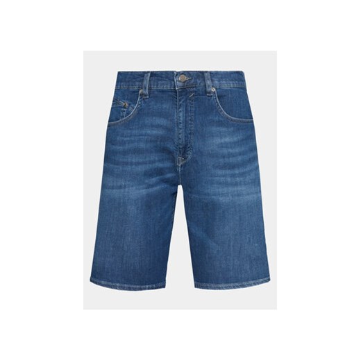 Baldessarini Szorty jeansowe 16908/000/1273 Granatowy Regular Fit ze sklepu MODIVO w kategorii Spodenki męskie - zdjęcie 170211552