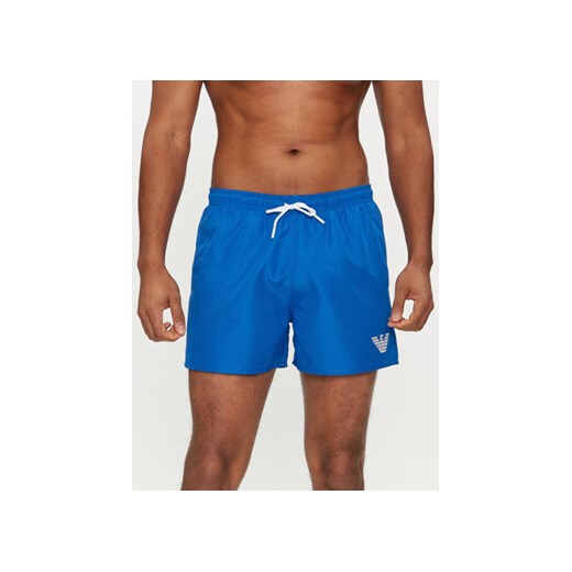 Emporio Armani Underwear Szorty kąpielowe 211752 4R438 03233 Niebieski Regular Fit ze sklepu MODIVO w kategorii Kąpielówki - zdjęcie 170211734